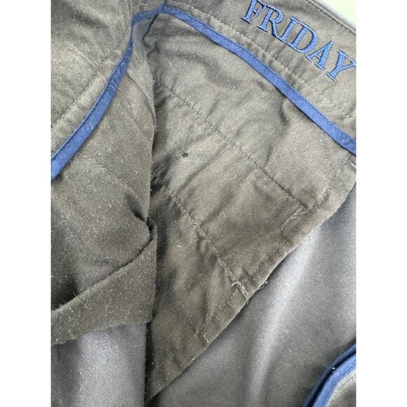 Bonobos Men Friday Pants Straight Leg 34X32 Chino Gray Flat Front - Picture 7 of 14